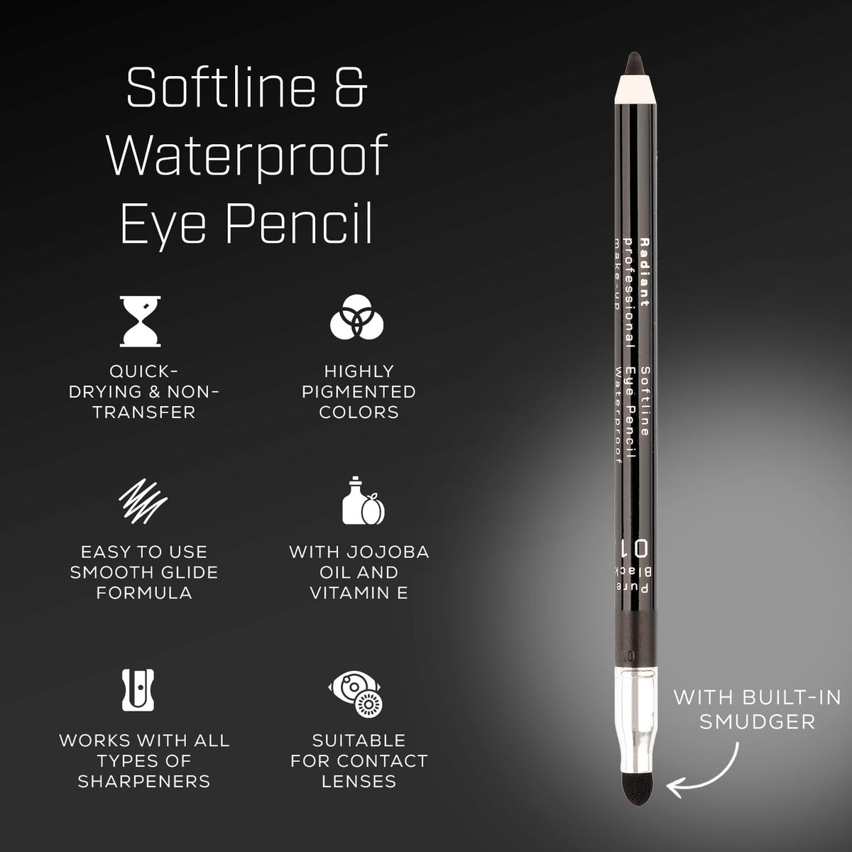 Radiant Professional water test showing waterproof performance and lasting color