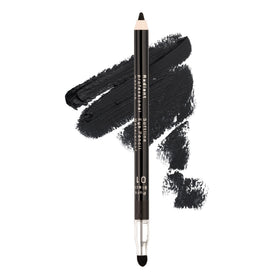 RADIANT PROFESSIONAL MAKE UP front packaging showing black eyeliner pencil and smudger benefit: easy grab