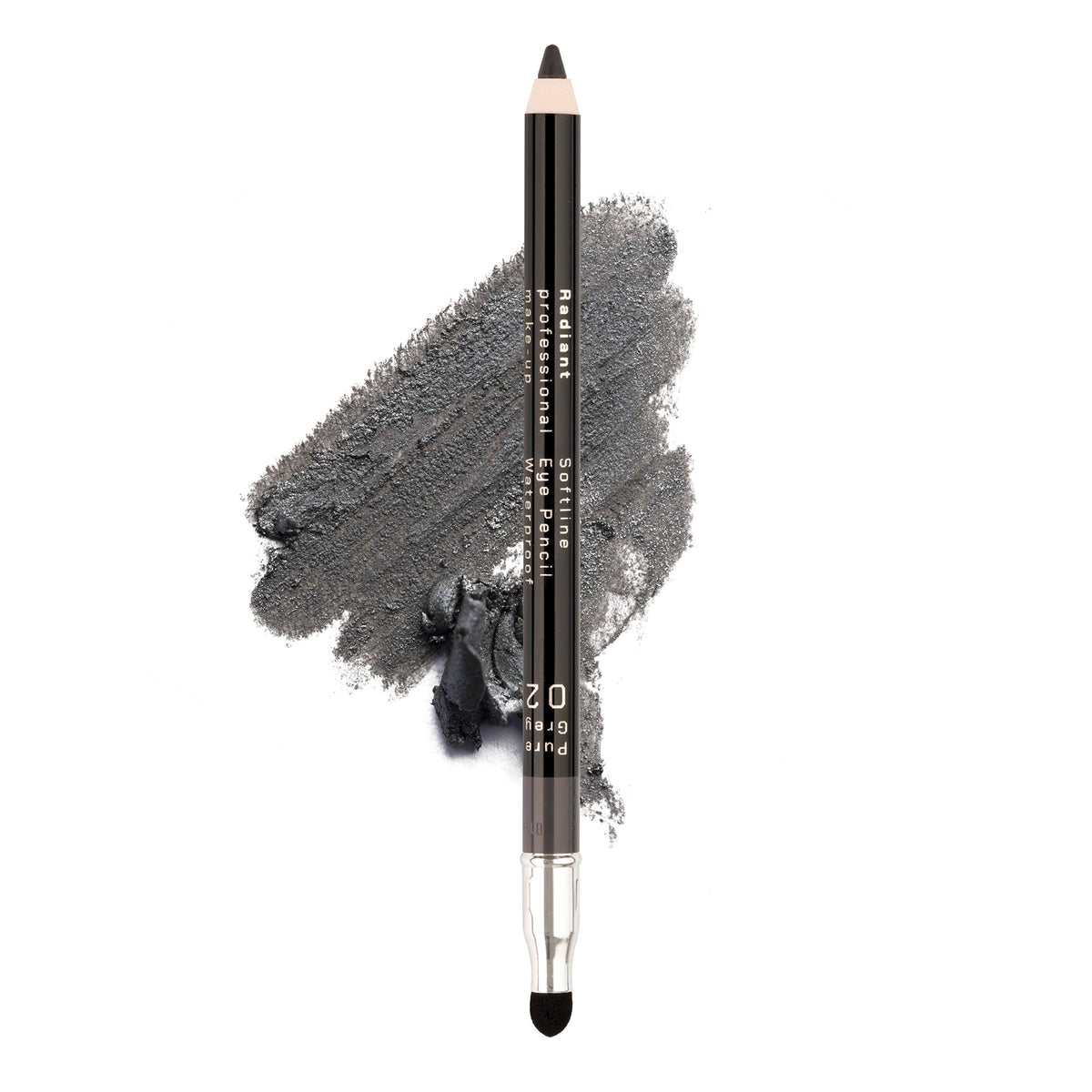 Radiant Professional front packaging showing pencil and smudger benefit long wear