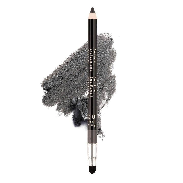 Radiant Professional front packaging showing pencil and smudger benefit long wear
