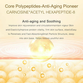 RadiantRise cleanser pump close-up highlighting gentle, deep-clean benefits
