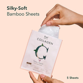 Rael bamboo sheet close-up texture showing thin fit and better adherence