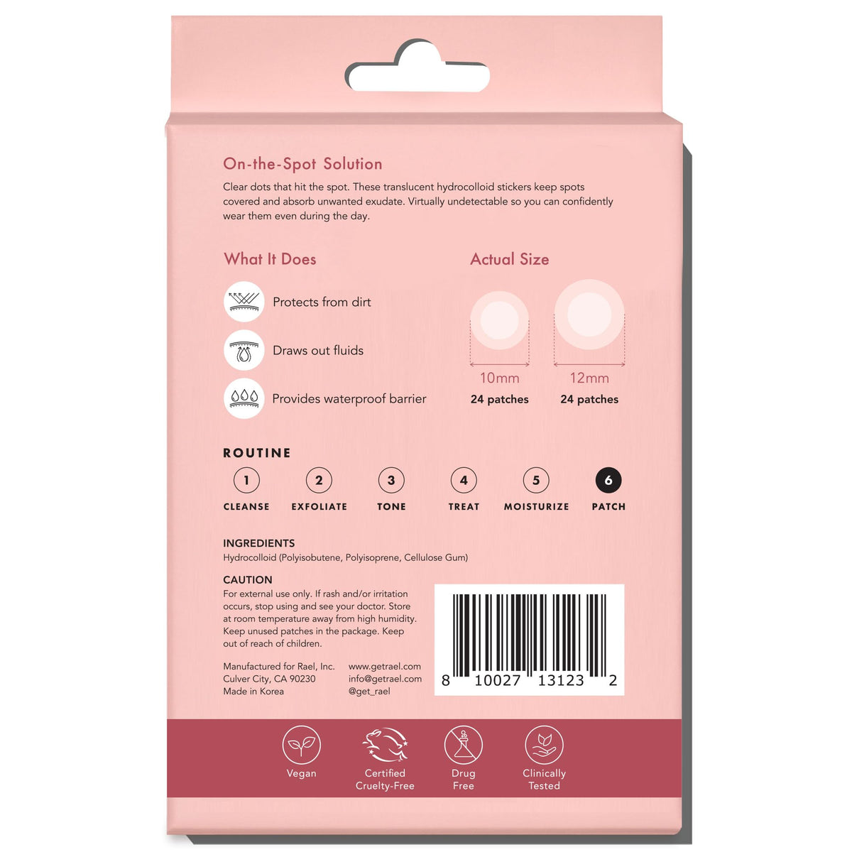 Rael open pack with 96-count contents showing variety and value benefit