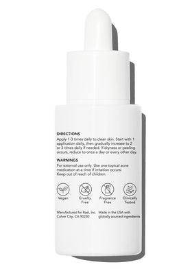 Rael dropper displaying silky serum texture and hydration benefit