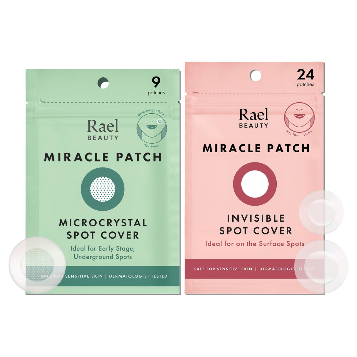 Rael front packaging showing product and count for quick recognition and trust
