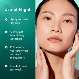 Rael ingredient panel label highlighting azelaic acid and soothing actives
