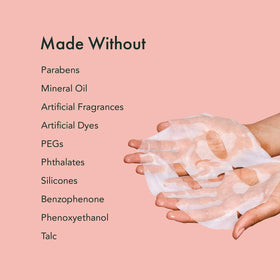 Rael product label with ingredients list for clean formulation clarity