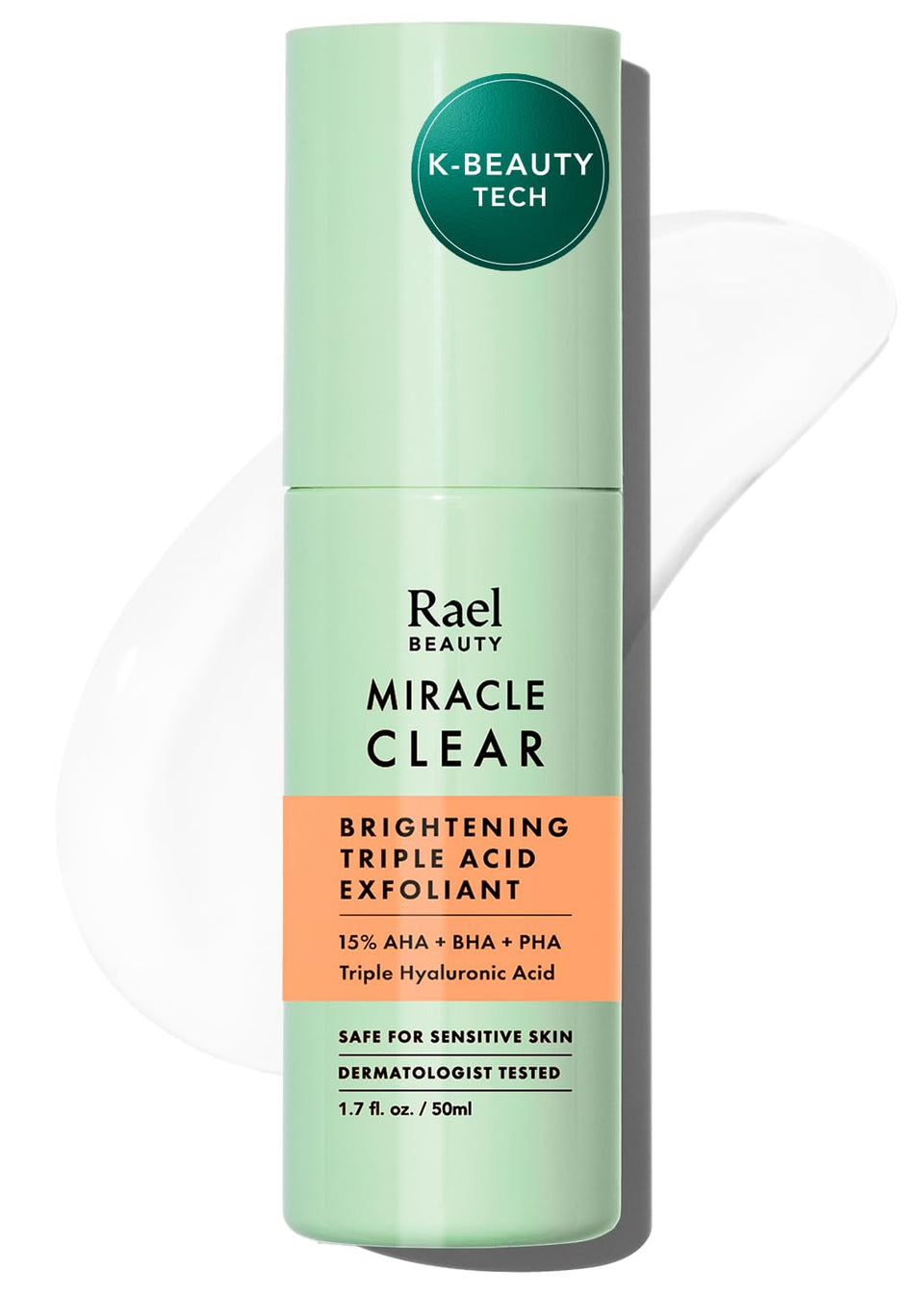 Rael front packaging showing product name and size with clean branding