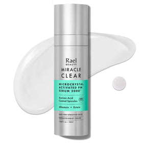 Rael front packaging showing bottle and box, highlights active benefits