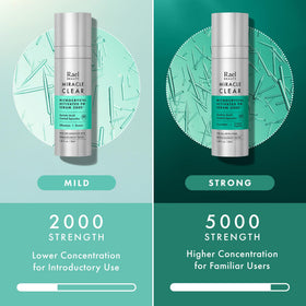 Rael serum staged in nighttime routine to show PM usage and layering
