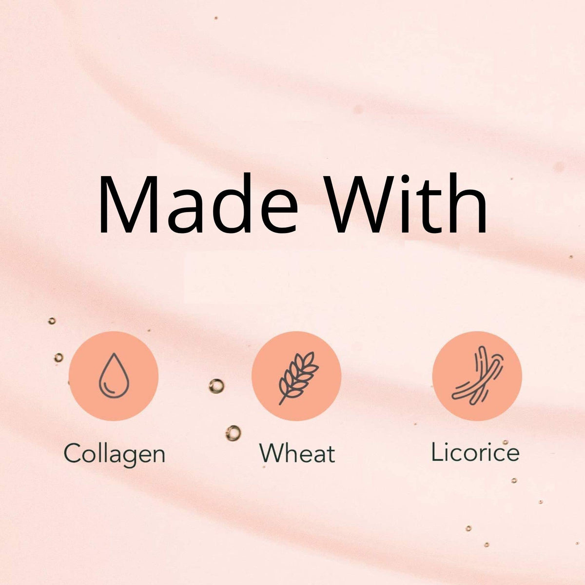 Rael concentrated serum pouring onto sheet to demonstrate rich hydration