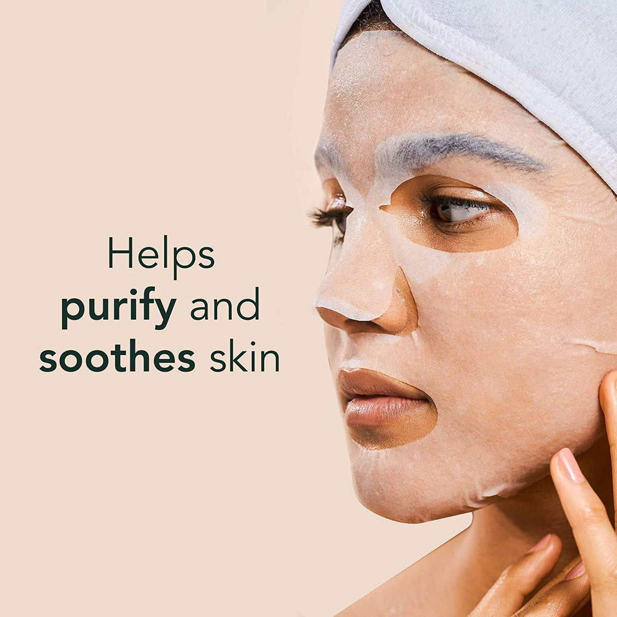 Rael concentrated serum texture pouring to show hydration boost
