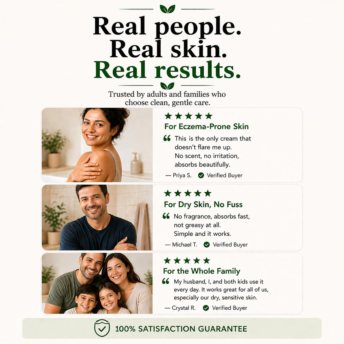 RaGaNaturals applied to feet and elbows showing visible smoothing benefit