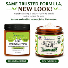 RaGaNaturals label close-up reading key ingredients for ingredient transparency