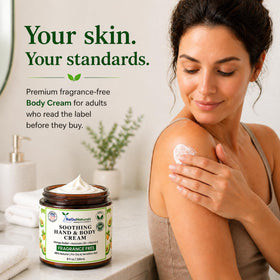 RaGaNaturals open jar close-up showing creamy texture and quick absorption