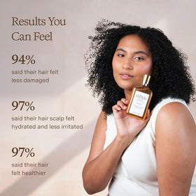 Rahua Classic Shampoo in shower being applied for gentle cleanse