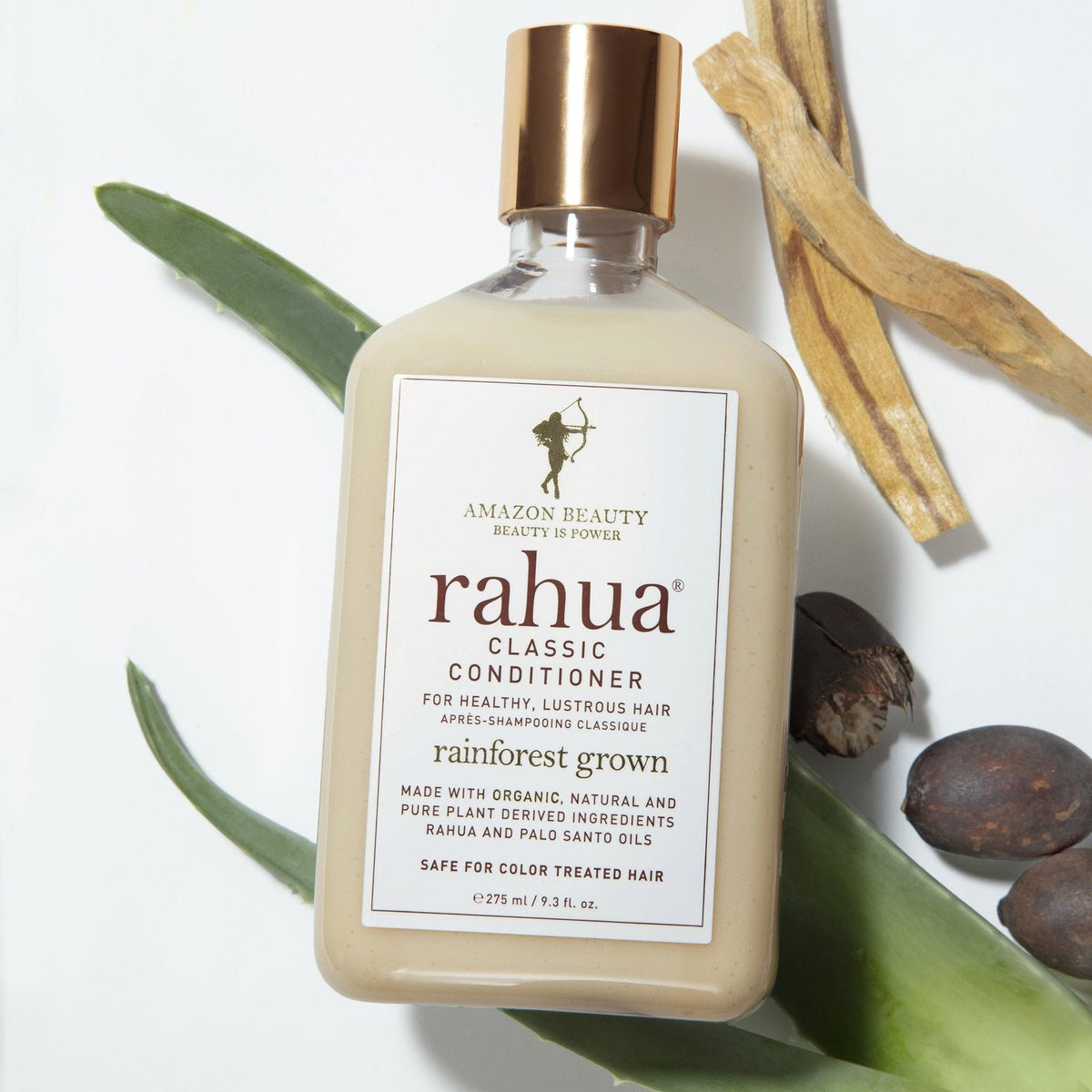 Rahua conditioner staged in bathroom showing daily routine ease