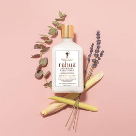 Rahua Voluminous Shampoo paired with conditioner for complete routine