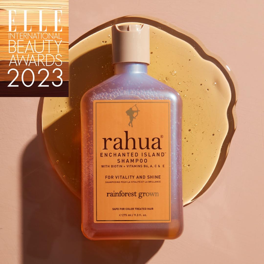 Rahua guava and coconut fruits evoking vibrant tropical scent benefit