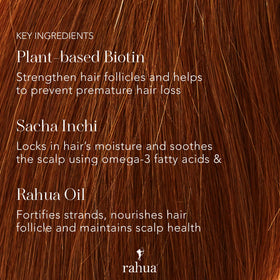 Rahua rahua oil close-up highlighting deep nourishment benefit