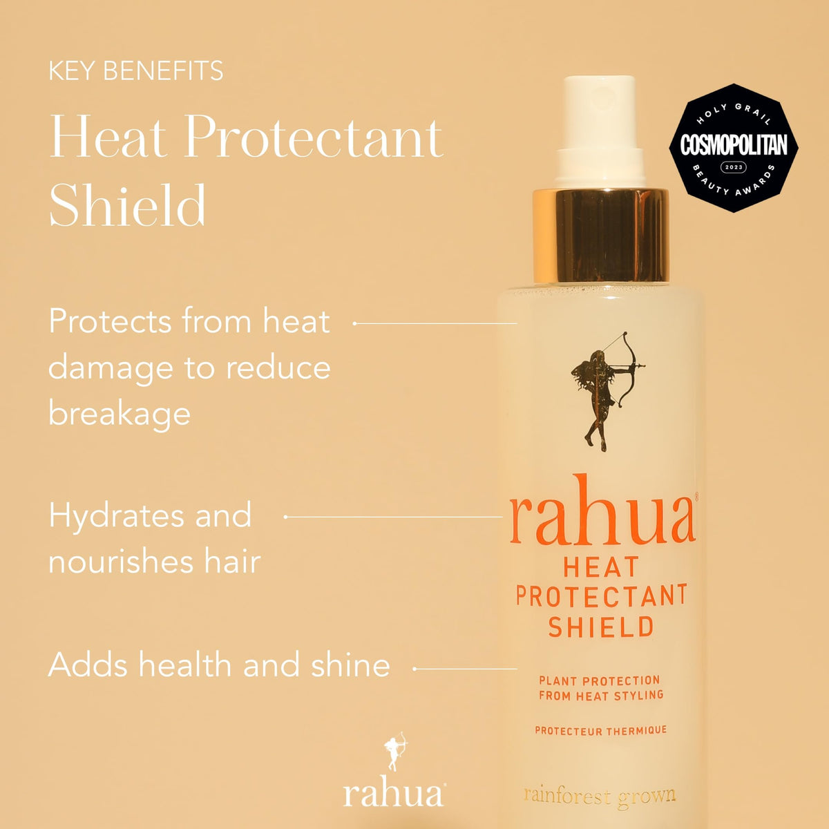 Rahua fine mist spray close-up dispersing product for even lightweight coverage