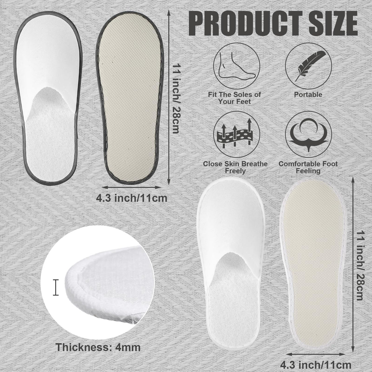 Ramede non-slip sole detail highlighting textured grip for safety