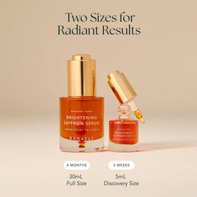 RANAVAT BOTANICS before and after visualizing improved tone