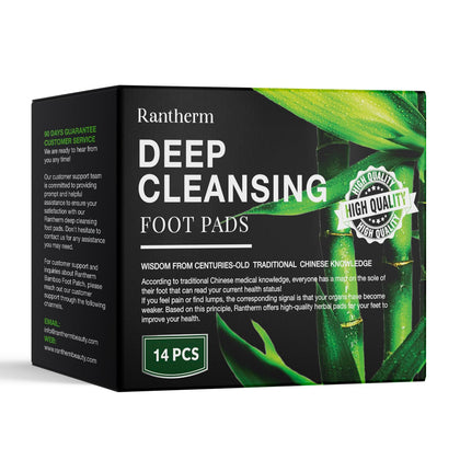 Rantherm front packaging showing product name and benefits for overnight relaxation