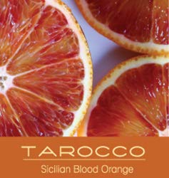 RAPSI Tarocco label closeup highlighting Sicilian origin and natural extracts for a heritage feel