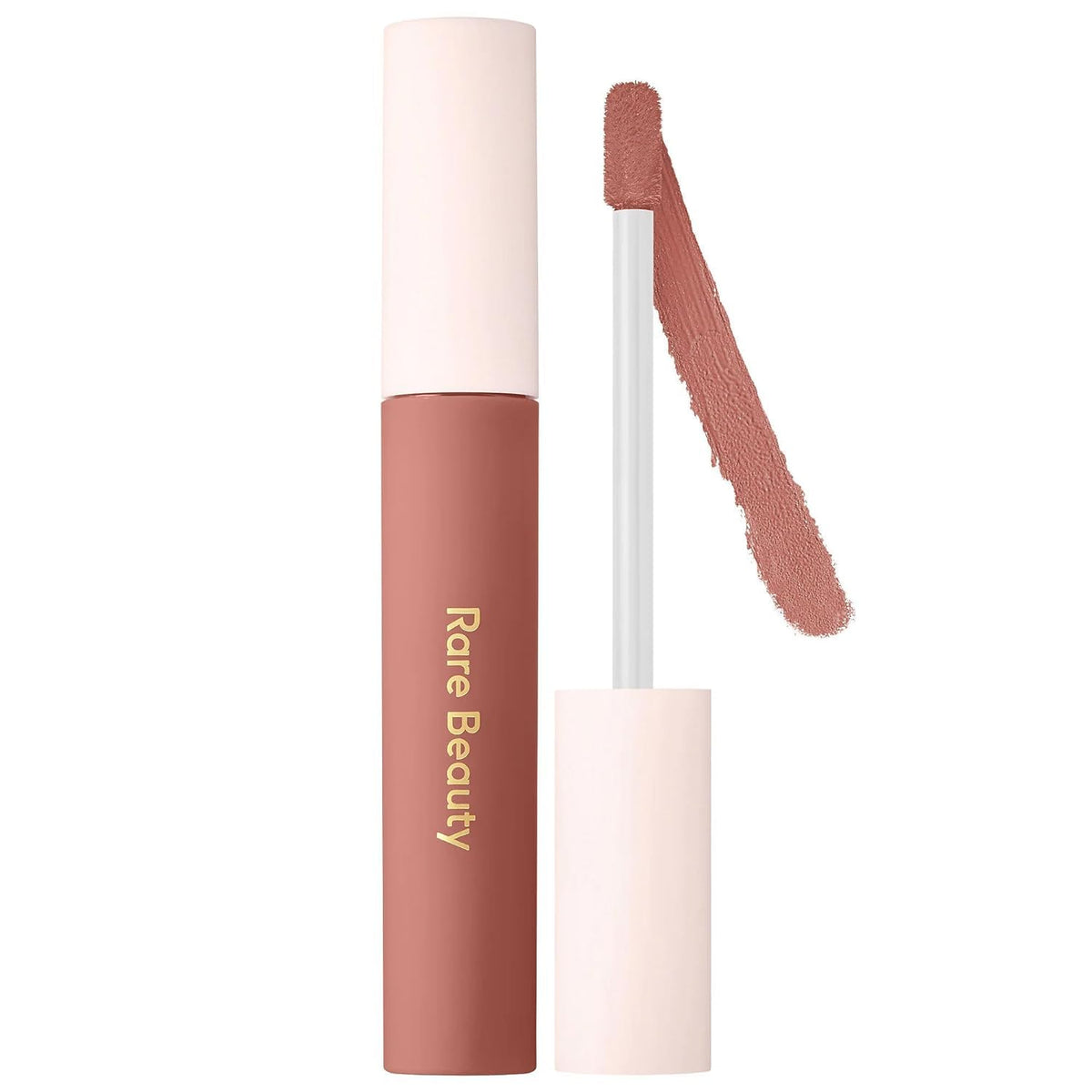 Rare Beauty front packaging showing Courage shade and product branding for clear identification