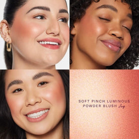 Rare Beauty close-up of pan texture highlighting silky finish and blendability
