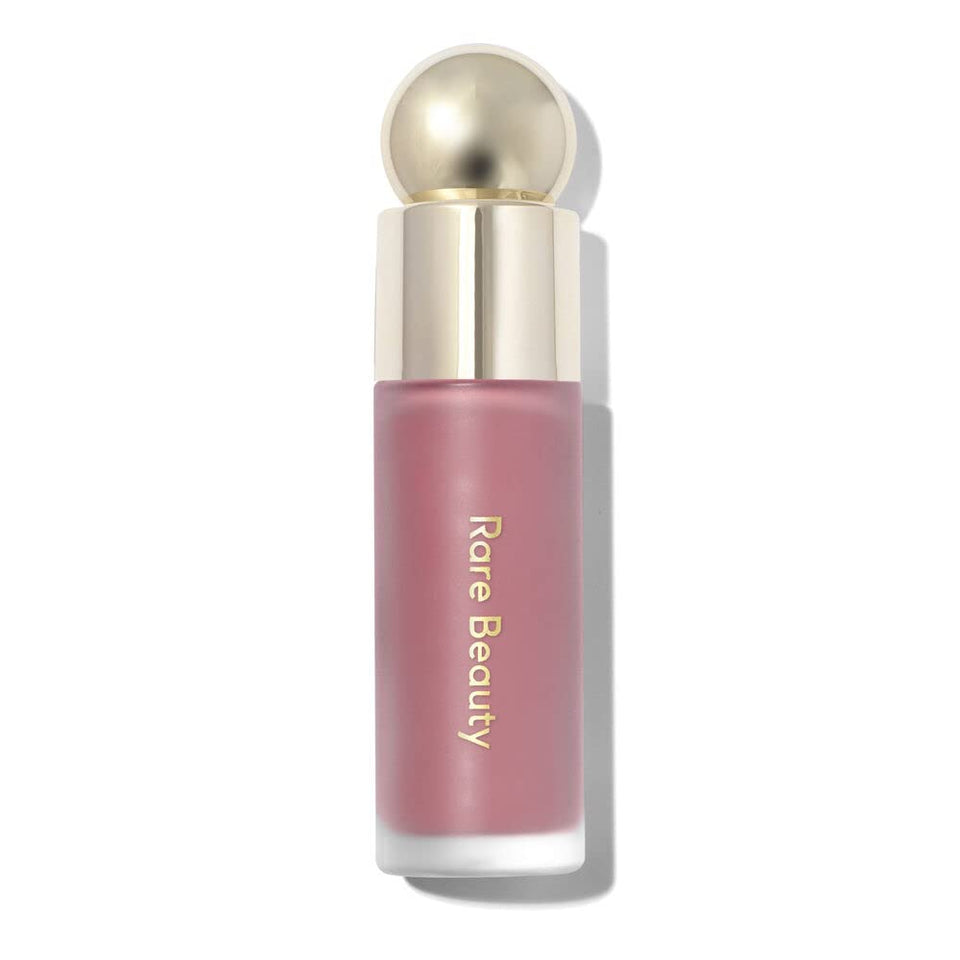Rare Beauty front packaging showing compact bottle and label, clear product identity and size