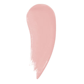 Rare Beauty texture close-up of liquid blush swatch, blendable dewy finish