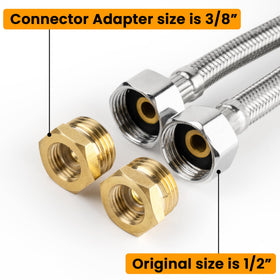 RARELEMON spray hose close-up showing flexible texture and long-lasting durability