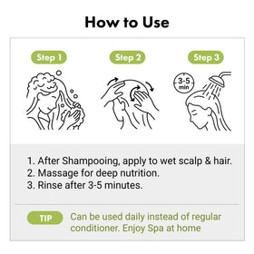 RATED GREEN application on hair demonstrating easier detangling and softness