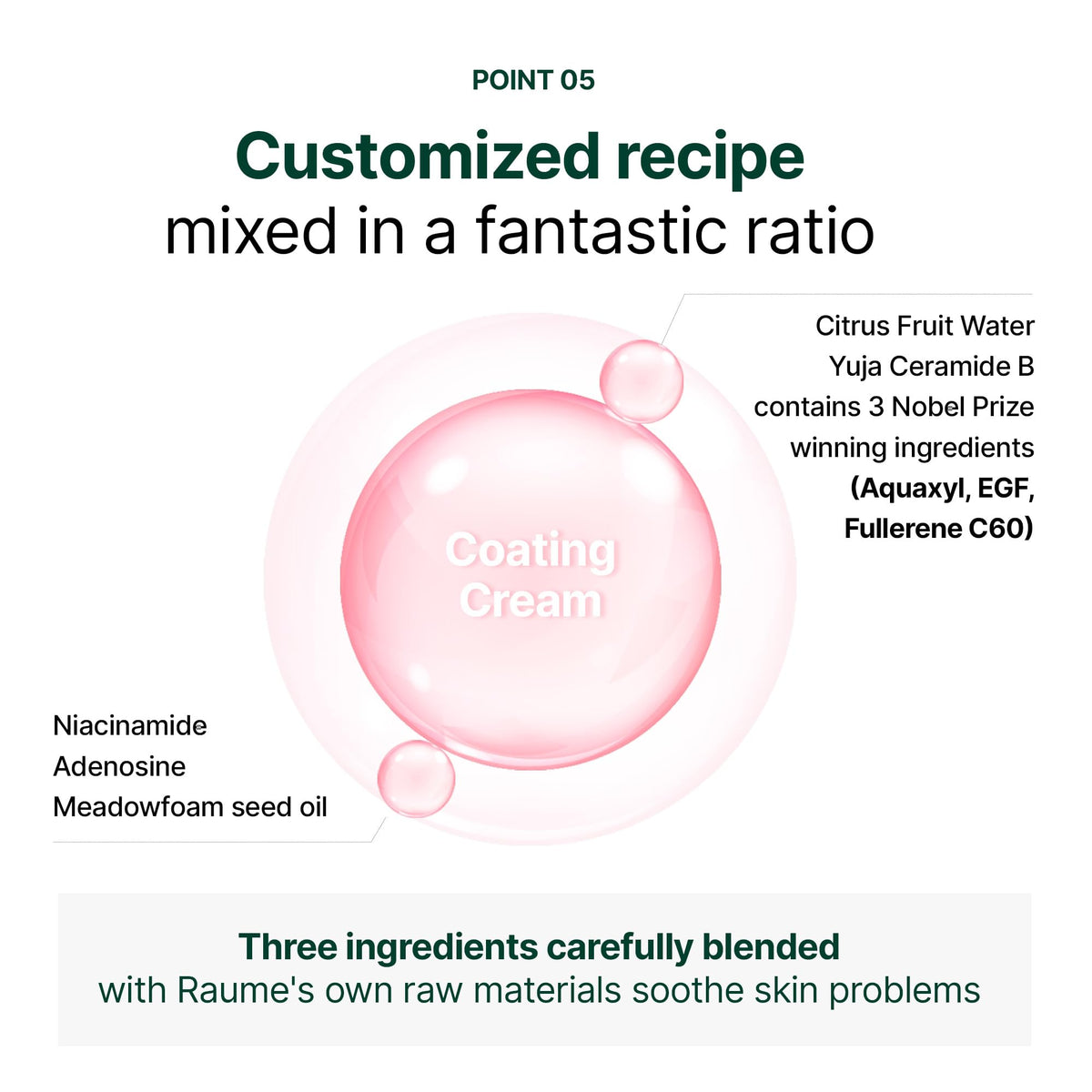 RAUME layered under makeup in daytime routine showing luminous base benefit