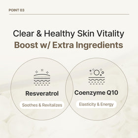 RAUME serum applied to cheek illustrating smooth absorption and immediate hydration