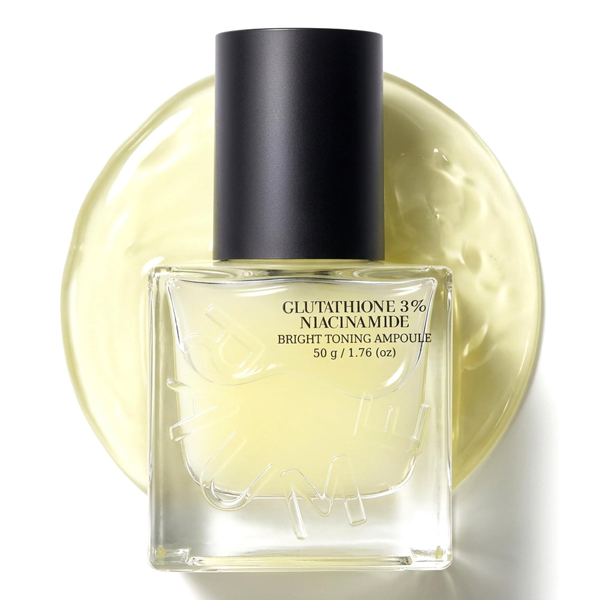 RAUME front bottle view showing sleek ampoule packaging and clear labeling for brightness