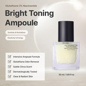 RAUME poured serum texture on hand showing lightweight absorbent formula benefit
