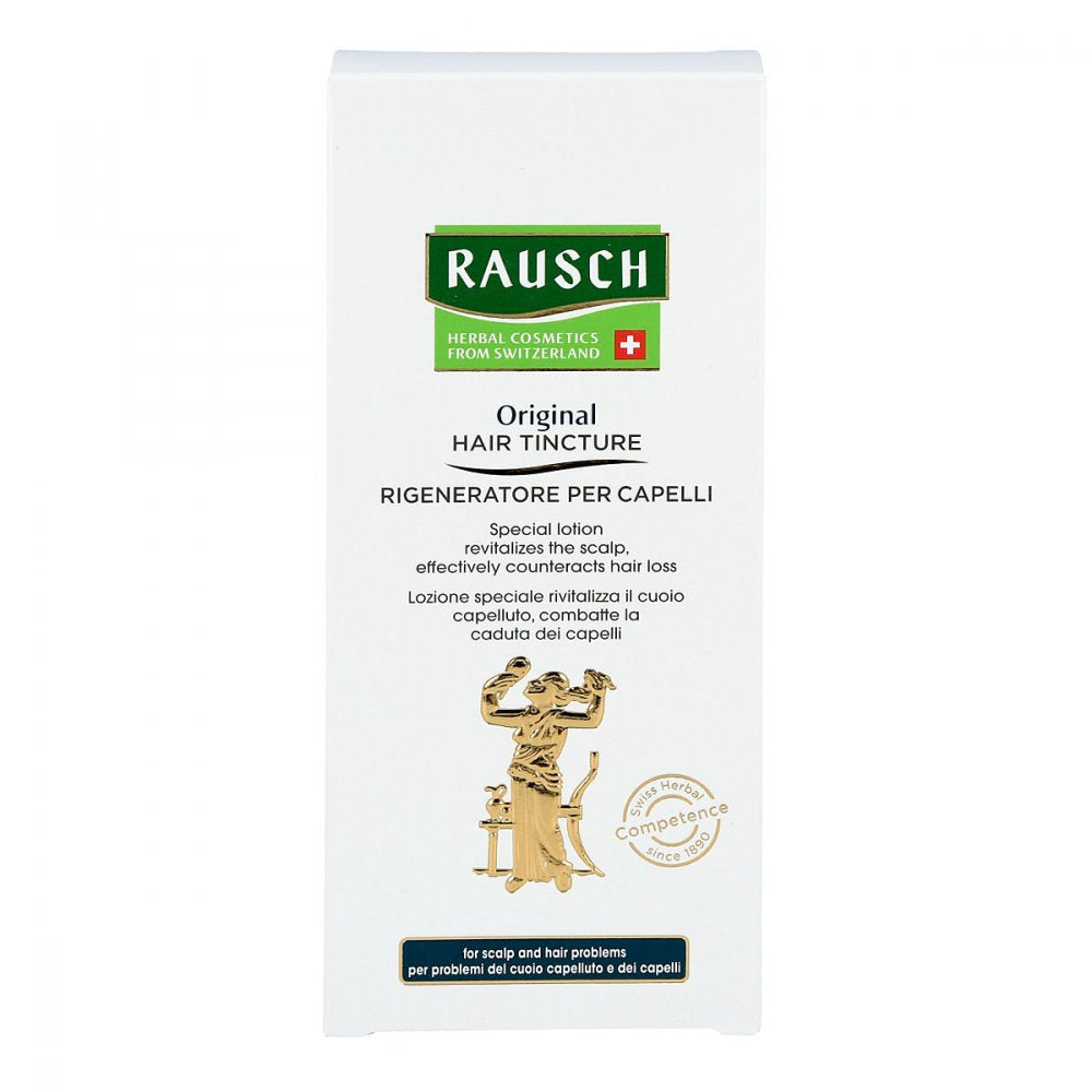 RAUSCH lotion texture on fingertip showing lightweight absorbency benefit