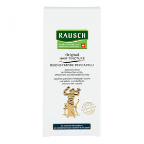 RAUSCH lotion texture on fingertip showing lightweight absorbency benefit