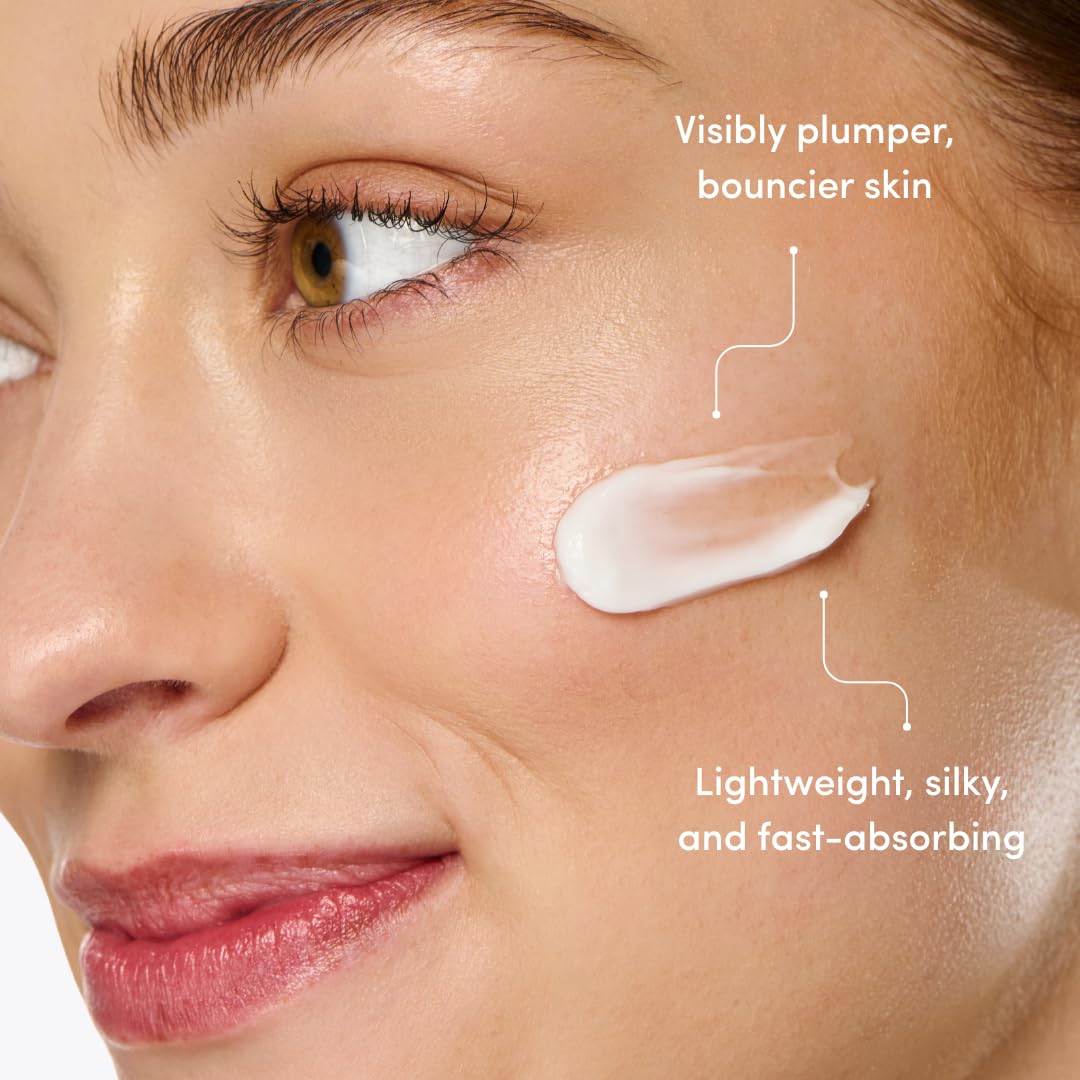 Ravie Beauty texture close-up showing silky cream that absorbs quickly
