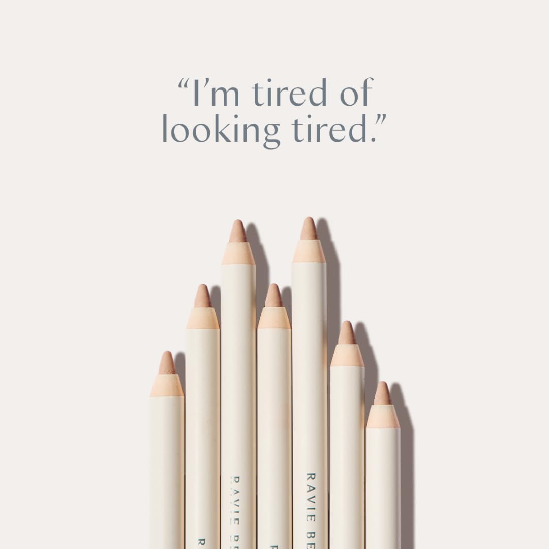 Ravie Beauty Dune pencil tip close-up, creamy texture for smooth application