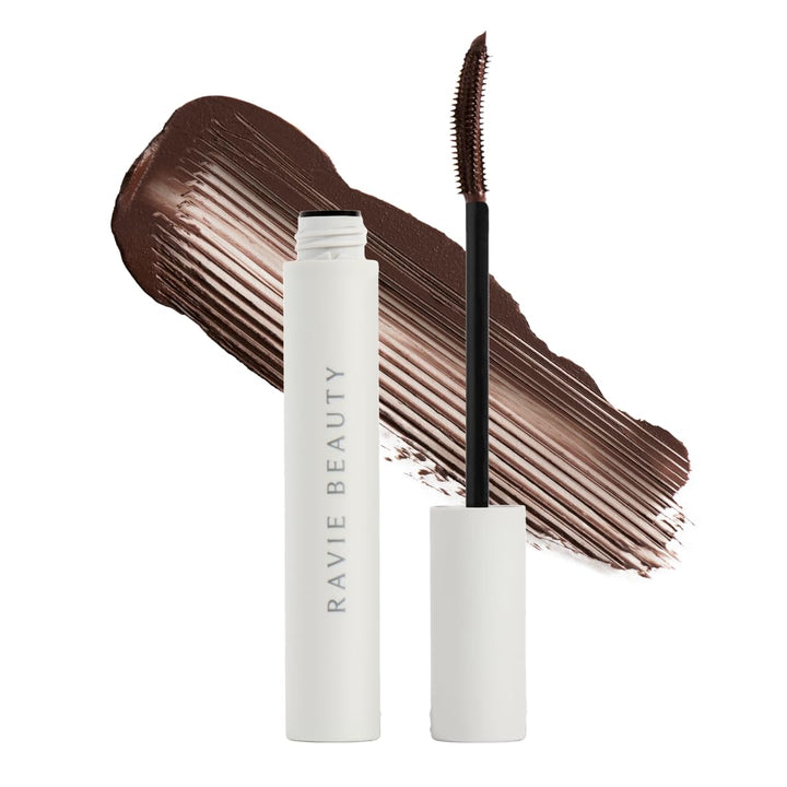 Ravie Beauty front tube showing elegant design and brown shade benefit
