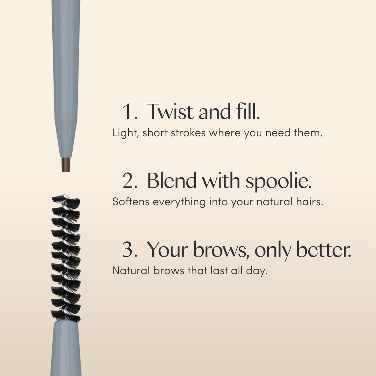 Ravie Beauty pencil swatch showing smooth texture and blendable coverage
