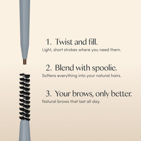 Ravie Beauty pencil swatch showing smooth texture and blendable coverage