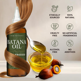 RAW ACTIVES oil pouring from dropper demonstrating smooth, absorbent texture