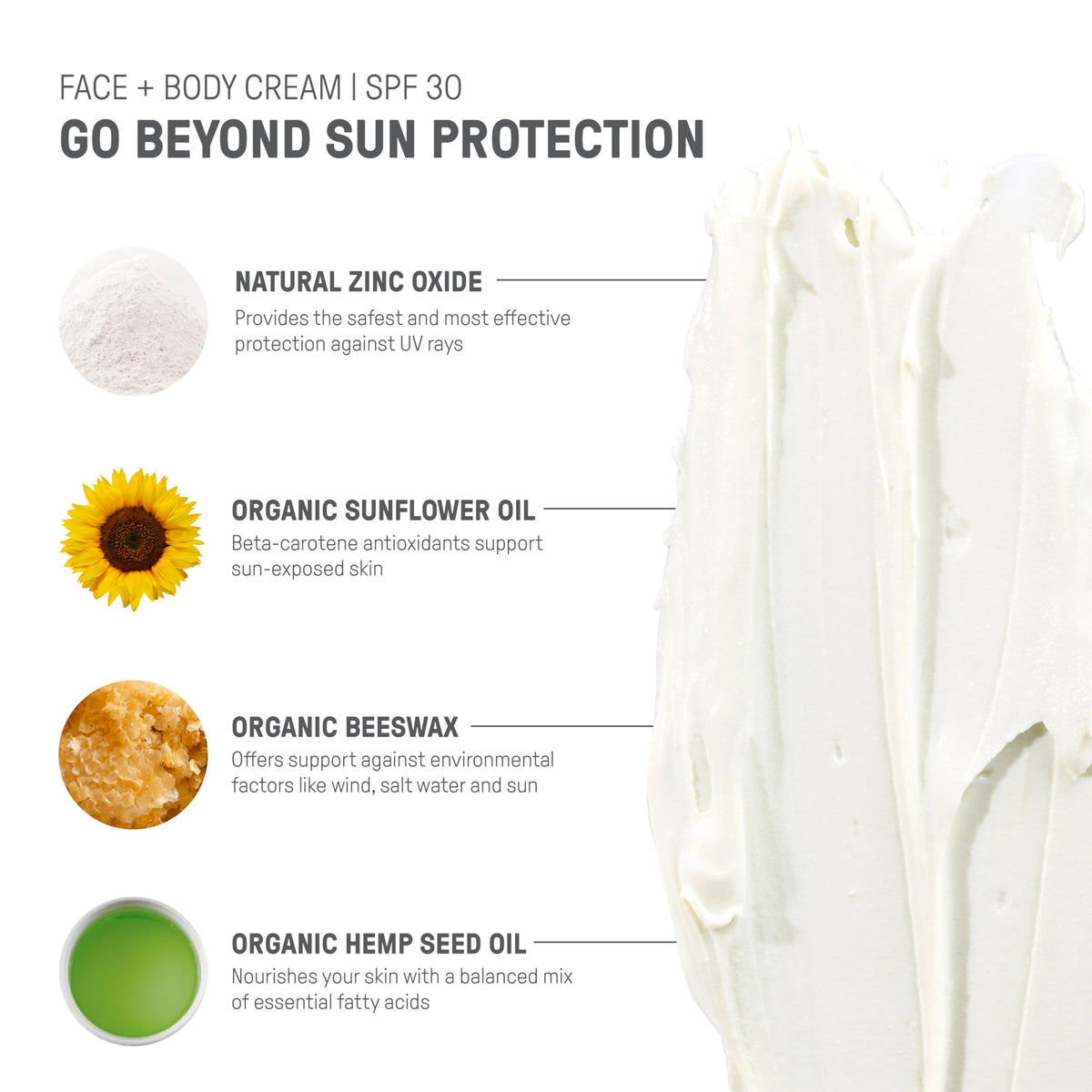 Raw Elements used at the beach highlighting reef-safe protection during outdoor activities