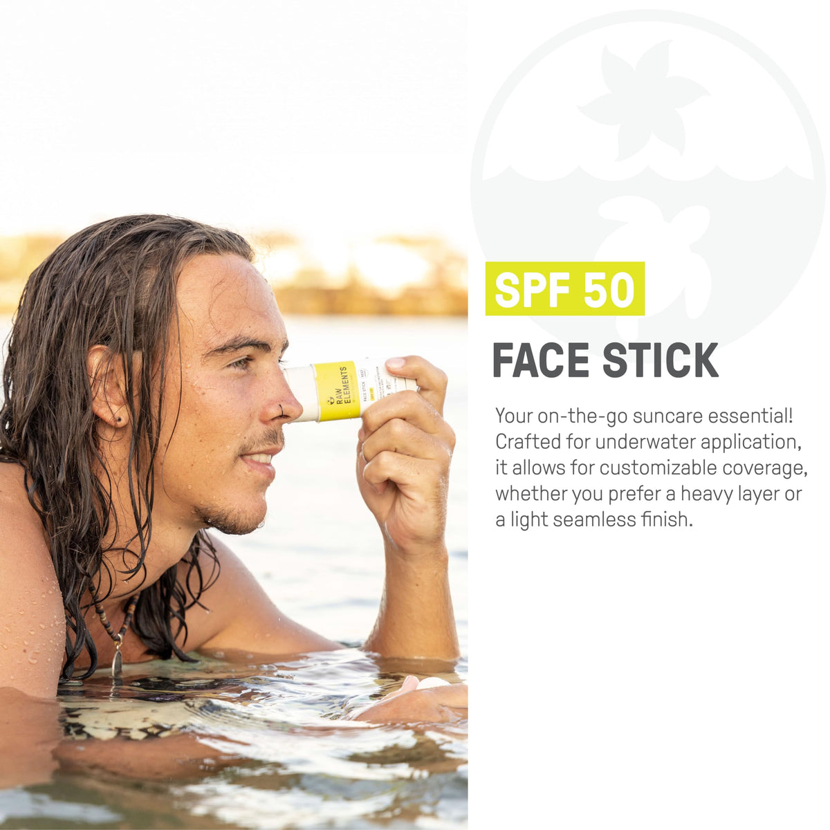Raw Elements texture closeup displaying smooth mineral finish and easy spread