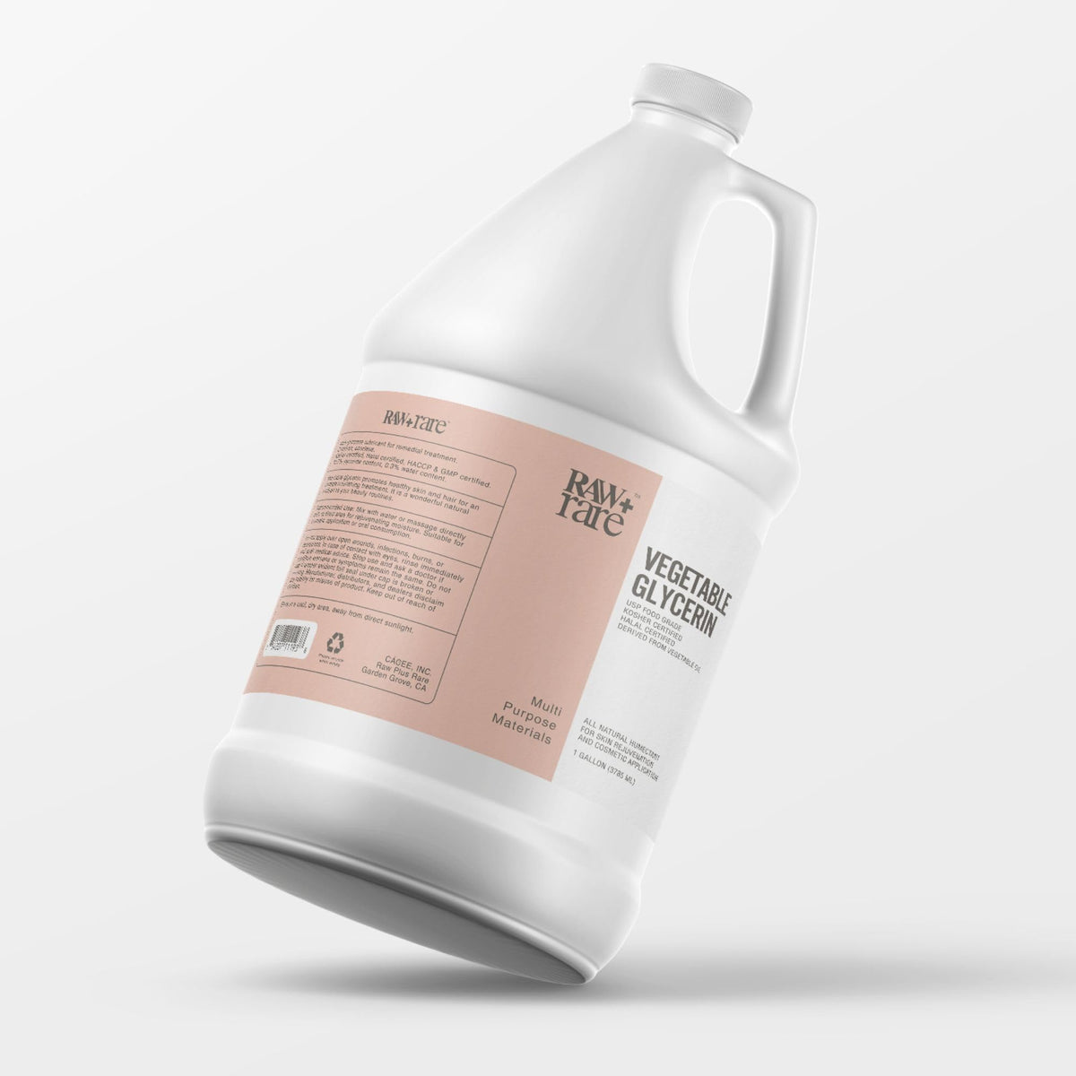 Raw Plus Rare front label showing product and certifications for trust